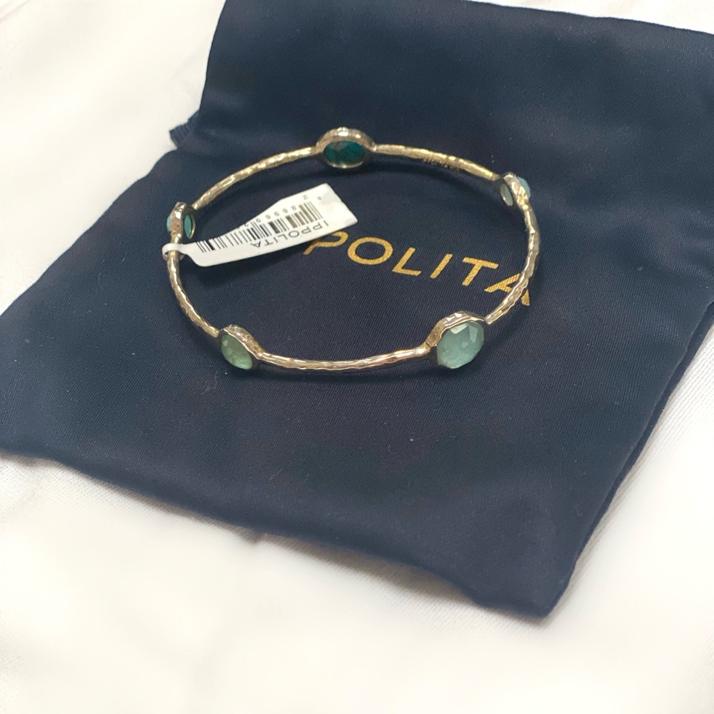 Ippolita 925 Rock Candy Stone Bangle in Turqam
